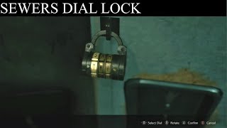 Resident Evil 2 Remake: Sewers Dial Lock Code (Control Room)