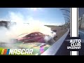 Bubba Wallace, Brad Keselowski trigger big wreck at Auto Club Speedway