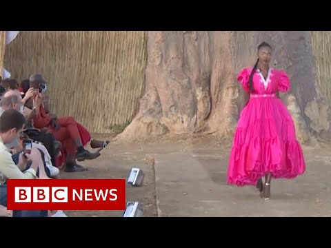 Senegal's fashion week during a pandemic - BBC News