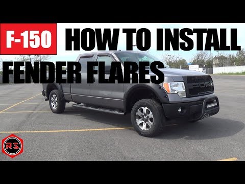 Fender flares installation