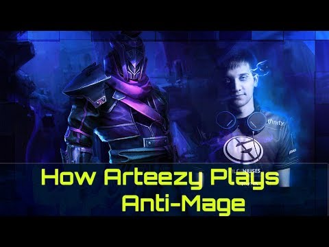 How Arteezy Plays Anti-Mage | Dota 2 Guide