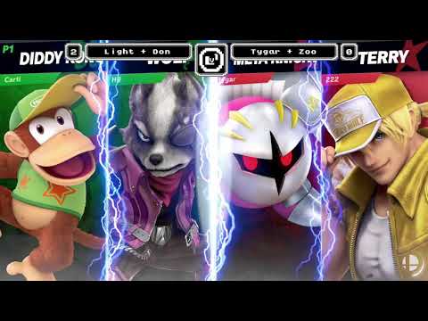 Level 01 Valentine's Doubles - Light & Don (Green) vs Tygar & Zoo (Red) WSF