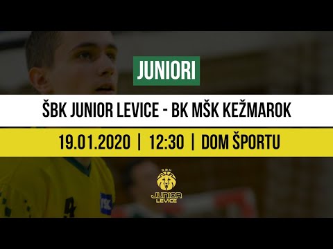 Juniori U19: ŠBK Junior Levice - BK MŠK Kežmarok