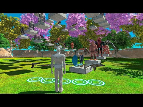 🔥NEW! SUPER MAN FPS EXTREME DEATH RISE PARKOUR 2.0 UNITS- Animal Revolt Battle Simulator