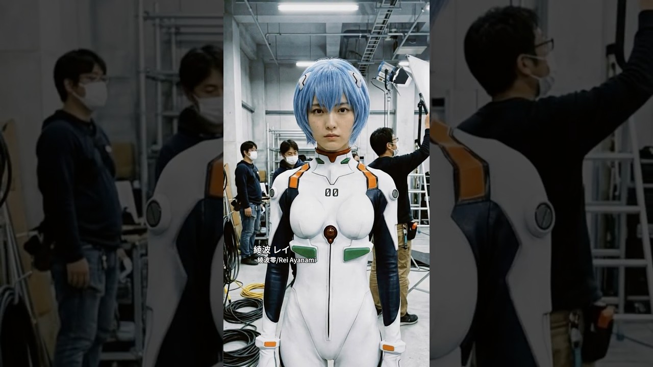 新世紀エヴァンゲリオン IFが現実世界に存在したら EVA真人版  #evangelion #anime