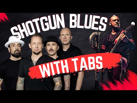 best VOLBEAT song ever?!  - guitar cover with TABs "Shotgun Blues"