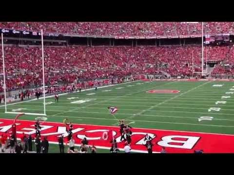 OSUMB End Zone Celebration 9 19 2015 OSU vs NIU