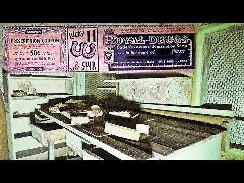 PHARMACY! ABANDONED FULL OF VINTAGE STUFF