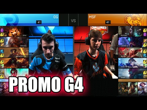 Origen vs Misfits | Game 4 S7 EU LCS Spring 2017 Promotion Tournament | OG vs MSF G4 1080p