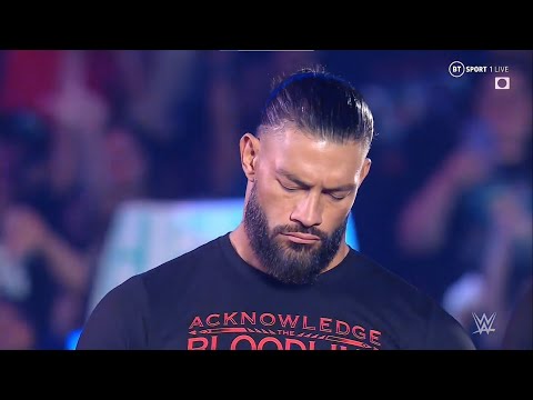 Roman Reigns New Bloodline Entrance : WWE SmackDown Aug. 5, 2022 (1080P) HD