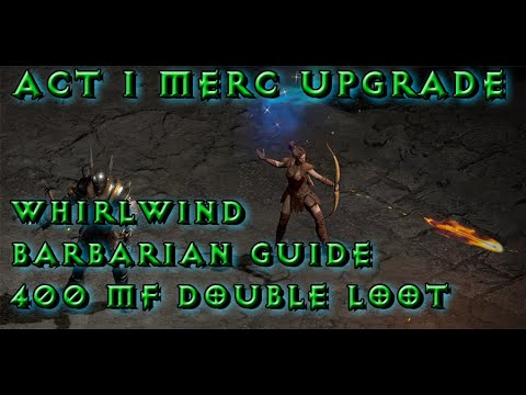 ACT 1 MERC upgrade Whirlwind Barbarian Guide - Diablo 2 Resurrected