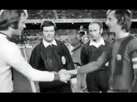 1975 FC Barcelona vs Åtvidabergs FF - Copa de Europa 74-75 - Johan Cruyff Carles Rexach Nou Camp