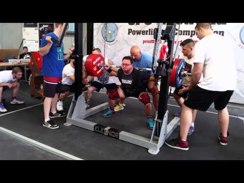 Adam Lam squats 325kg equipped GPC