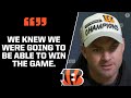 Bengals coach Zac Taylor on the Chiefs failing to score to end the first half | CBS Sports HQ
