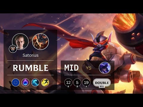 Rumble Mid vs Ryze - EUW Challenger Patch 9.21