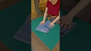 Old Jeans Into a Tool Belt #DIY #hack #shorts