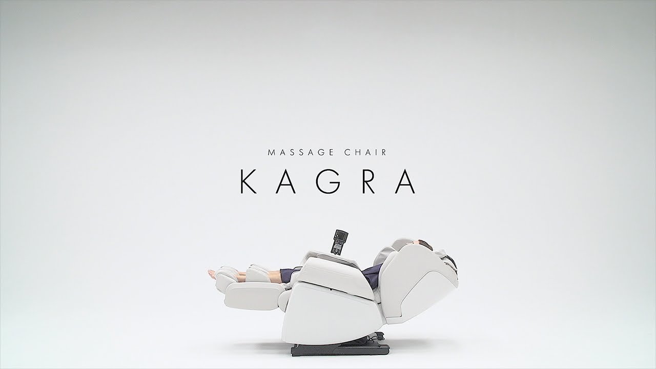 Kagra // 4D Premium Massage Chair // White video thumbnail