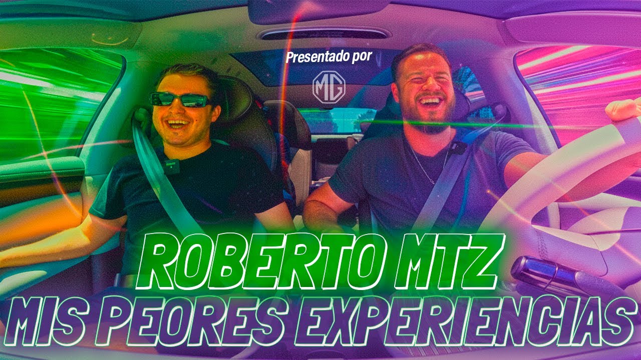 Mi primera vez al volante con Roberto Mtz (Las PEORES historias manejando)