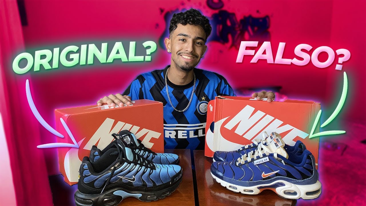 COMO DESCOBRIR SE SEU TN É REPLICA! Air Max Plus Tn Original VS Replica