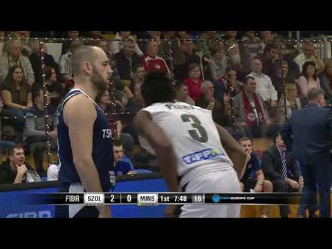 Szolnoki Olaj KK - Tsmoki Minsk 2018.01.10. FIBA EC