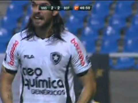 Vasco 2x2 Botafogo - BR 2010 - Gol de Loco Abreu