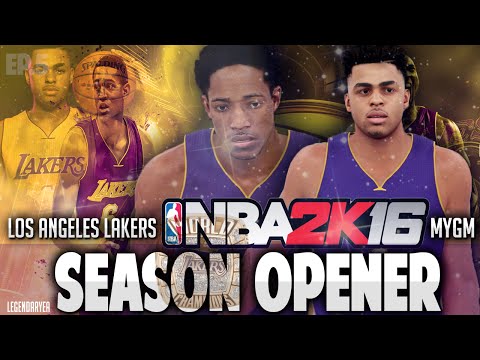 NBA 2K16 Lakers MyGM Ep.5 - D'Angelo Russell is a BEAST!!