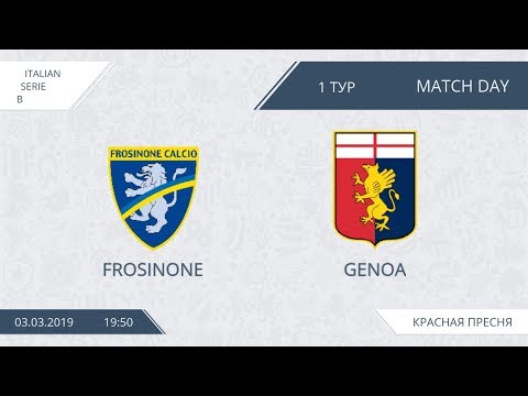 AFL19. Italy. Serie B. Day 1. Frosinone - Genoa