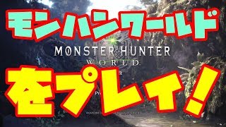 【MHWベータテスト版】モンスタハンターワールドβ版をプレイ！