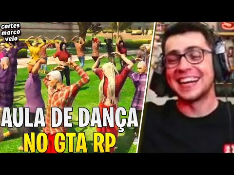 NILO TADEU FEZ AULA DE DANÇA NO GTA RP - CIDADE ALTA | CORTES DO MARCO VEIO