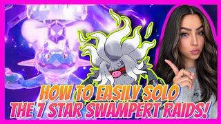 How To EASILY SOLO The 7 Star Swampert Raids! | Pokemon Scarlet & Violet