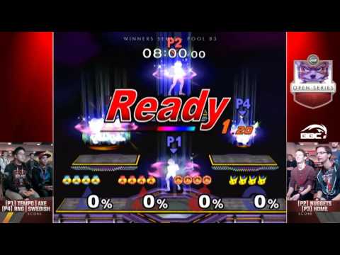 UGC Smash Open - Axe & SwedishDelight vs. Nuggets & Home - SSBM - Doubles, Pools