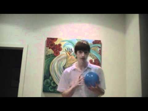 Mr. Freeze (baloon trick)