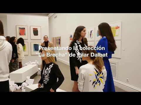 Pilar Dalbat en la Calcografía Nacional