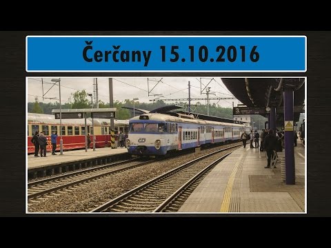 Vlaky Čerčany 15.10.2016