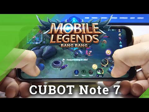Mobile Legends Short Gameplay on CUBOT Note 7 – Gaming Performance Test