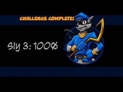 Sly 3 Platinum Trophy Playthrough Episode 7 - All Master Thief Challenges (PS3)