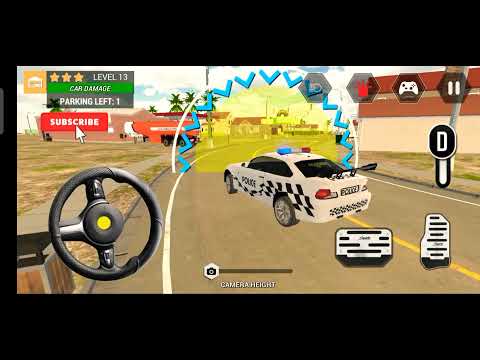Modern Police Car Driving 2021 | Prado City Car Game | Police Car Parking 3D | Best Gameplay #5