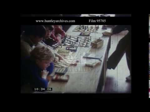 Children Playing Chess, 1970s - Film 95785