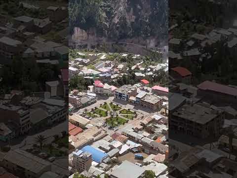Vista panorámica de sihuas #travel ancash
