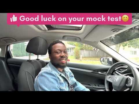 Student Demonstrates How to PASS the G2 Mock Driving Test (3-Point Turn & Uphill Parking) #G2Test