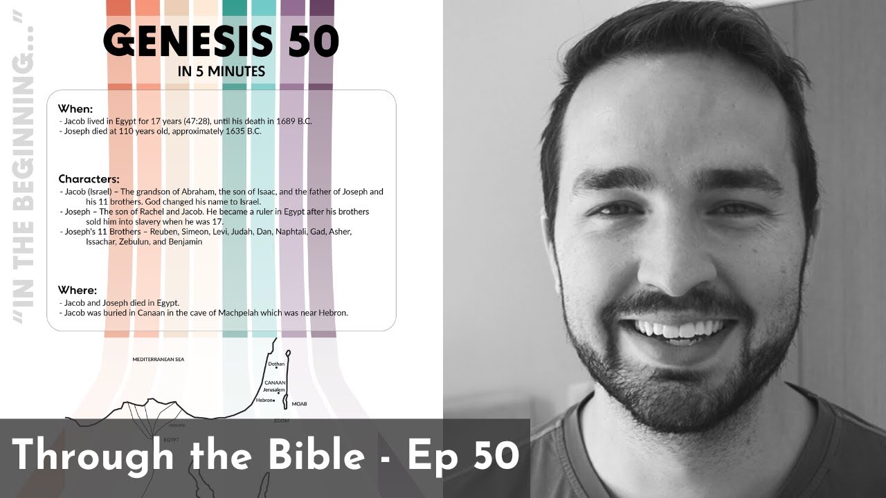 Genesis 50 Summary in 5 Minutes - 5MBS
