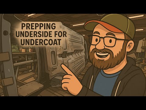 Project Simon: Prepping the Underside for Uncoat, 1968 Classic Mini MK2