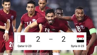 U23 AFC 2020, Qatar vs Syria | Highlights and Goals