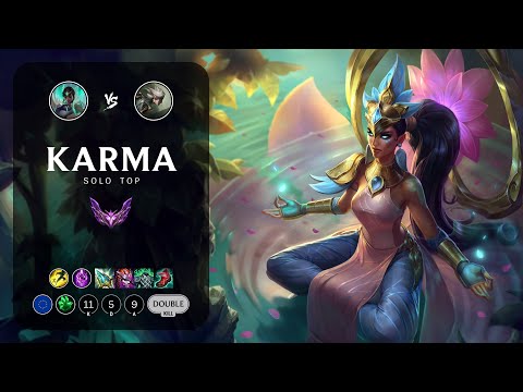 Karma Top vs Camille - EUW Master Patch 12.22