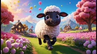 Baa Baa Black Sheep with the Wings of Candies | Nursery Rhyme &amp; Kids Songs