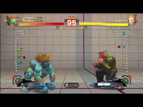 carlosalsa507 (Blanka) vs Geom MoDInside (Guile)