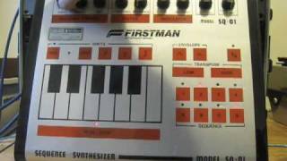 Firstman Multivox SQ-01 analog sequencer synthesizer 1980