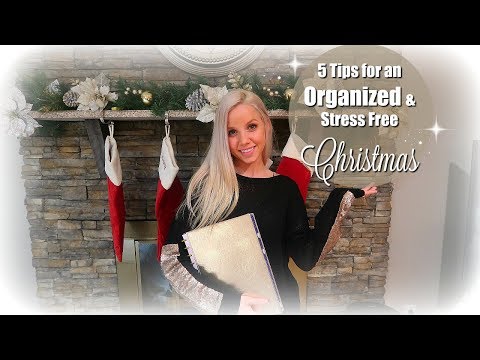 5 MUST KNOW TIPS FOR AN ORGANIZED AND STRESS FREE CHRISTMAS! // Beauty and The Beastons Video