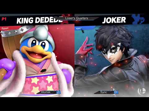 PSW #41 - Atomsk (King Dedede) vs Sync (Joker) - Loser's Quarters