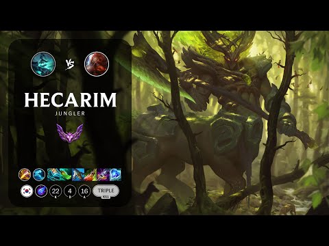 Hecarim Jungle vs Gragas - KR Master Patch 13.24